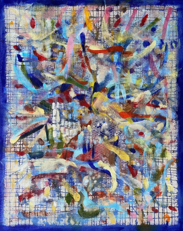 Untitled, 2021 30 x 24 x 1 1/2 in 76.2 x 61 x 3.8 cm acrylic on canvas