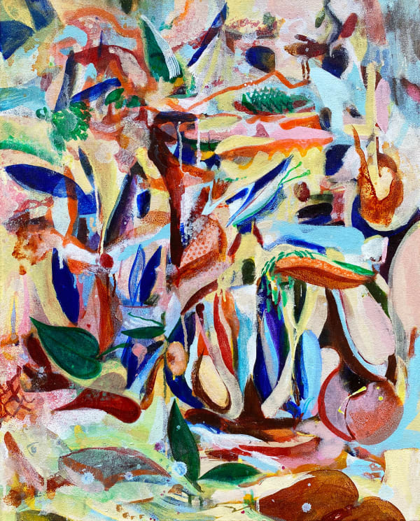 Untitled, 2021 30 x 24 x 1 1/2 in 76.2 x 61 x 3.8 cm acrylic on canvas