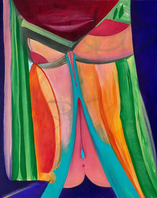 Fontaine Bleau, 2020 19 3/4 x 15 3/4 x 1 5/8 in 50 x 40 x 4 cm oil on canvas