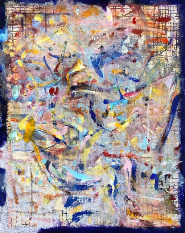 Untitled, 2021 30 x 24 x 1 1/2 in 76.2 x 61 x 3.8 cm acrylic on canvas