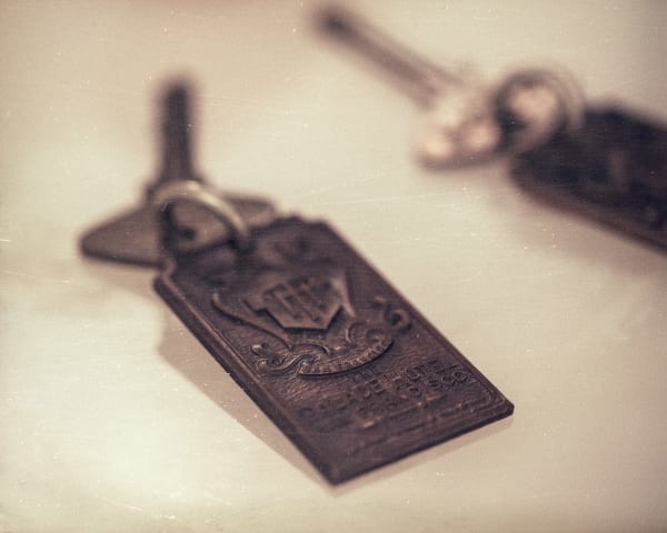 Room Key, The Palace Hotel, San Francisco, California