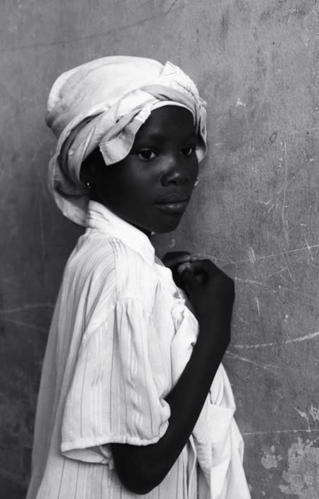 Chester Higgins Young Girl, Senegal, 1994 Archival Pigment Print 9 x 14 inches