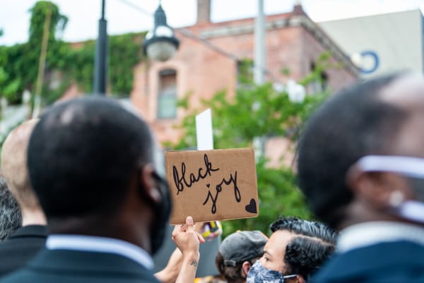 Shoccara Marcus Black Joy, 2020 Archival Pigment Print 16 x 24 inches Edition of 5