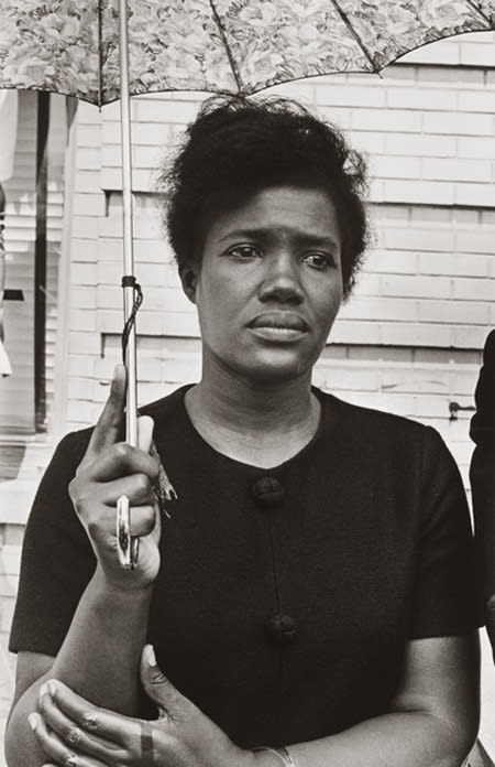Martin Luther King Funeral-Woman with Umbrella (Annell Ponder)
