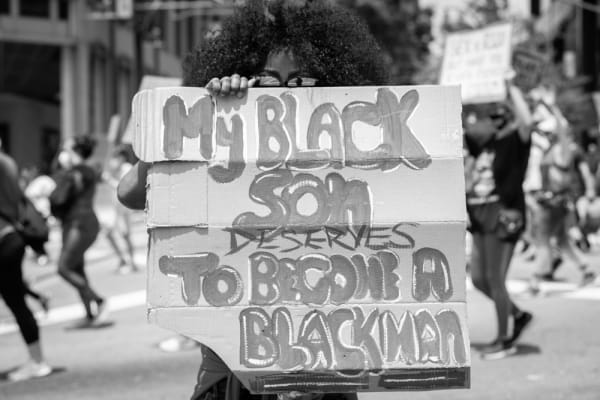 Shoccara Marcus A Mother's Statement, 2020 Archival Pigment Print 16 x 24 inches Edition of 5