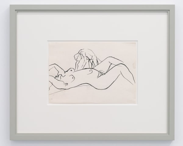 Florin Mitroi 1982, 1982 Ink on paper 21 x 30 cm. 8 1/4 x 11 3/4 in. Signed and dated