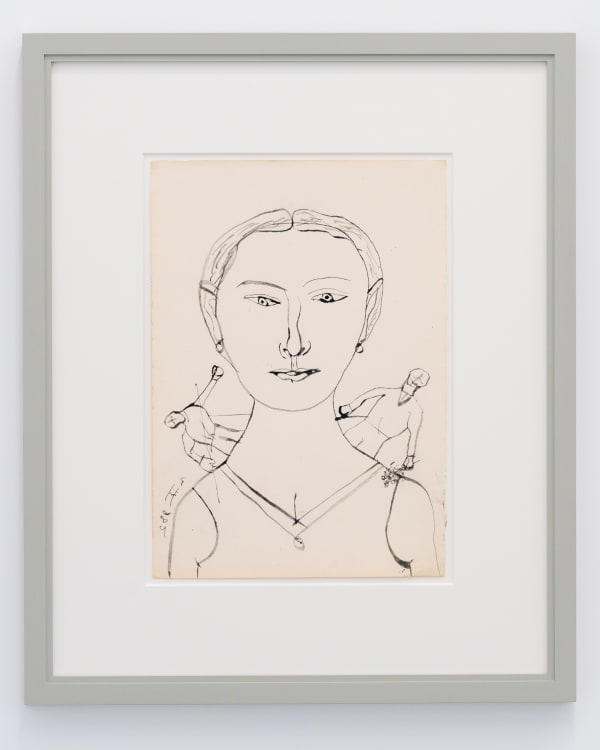 Florin Mitroi 5.IX.1985, 1985 Ink on paper 33 x 23 cm. 13 x 9 in. Signed and dated