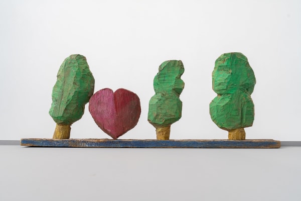 Dumitru Gorzo, Painting in Progress, 1997