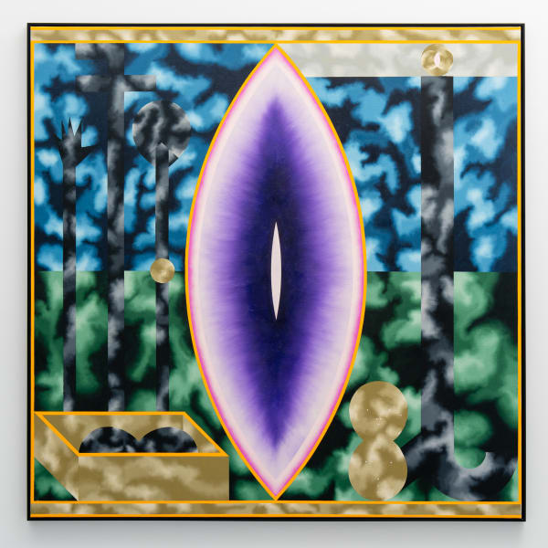 Gili Mocanu Revera II, 2020-2024 Oil on Canvas 200 x 200 cm. 78 3/4 x 78 3/4 in.