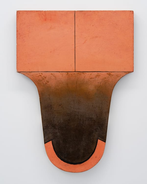 Florin Mitroi 1982, 1982 Tempera on wood 72 x 53 cm. 28 3/8 x 20 7/8 in.