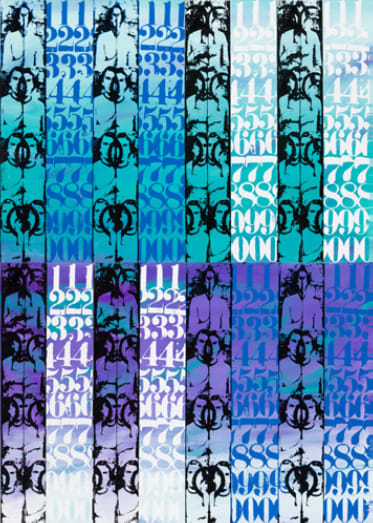 Pinczehelyi Sándor (1946) - Numbers III-IV., 2022