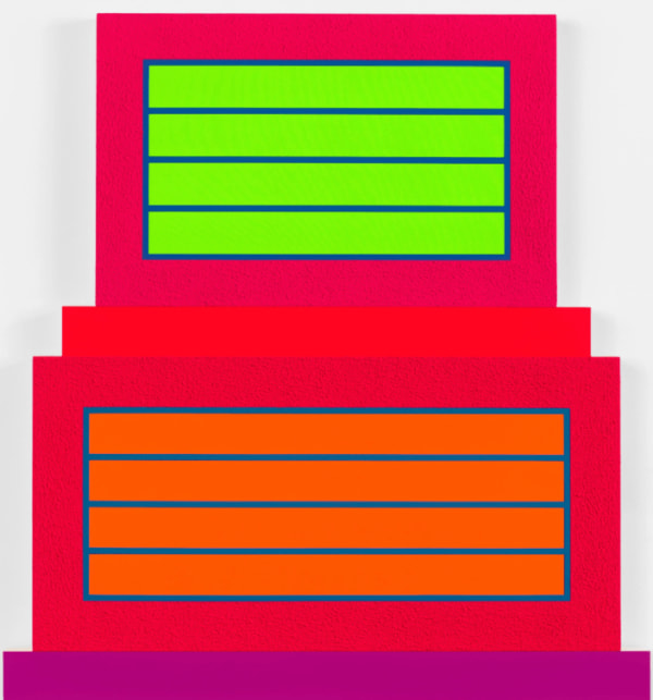 Peter Halley (1953), Fast X, 2023