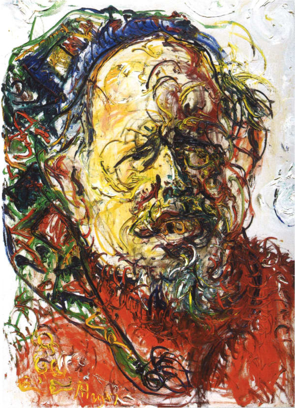 Self Portrait as Snowman