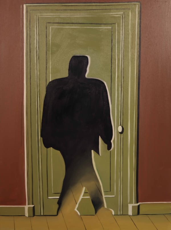 KAMAGURKA, TRUMP HAS JUST LEFT THE BUILDING NAAR RENE MAGRITTE