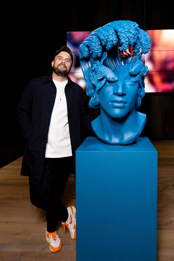 MARCEL VAN LUIT, SCULPTURE 'ALL IN MY HEAD', 2024