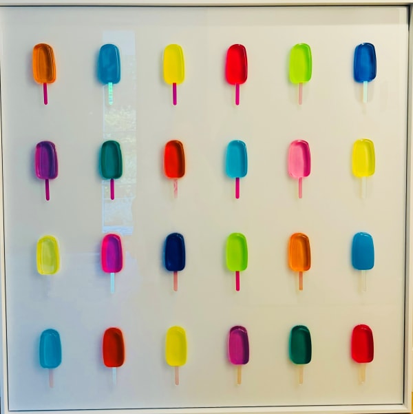 LOTTE KLOPPENBURG, TASTY XL COLOR FIELD OF FLOWERS, 2024