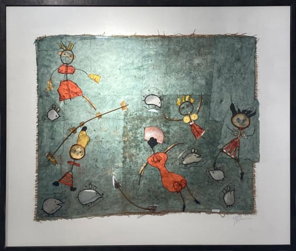 MICHEL FLAMME, MICE AND GIRLS, 2024
