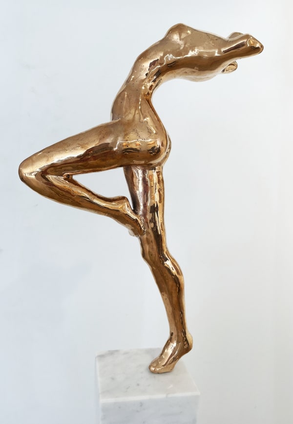 RIETJE GEURTS, VOORSPRONG CLASSICO (GOUD) OP MARMEREN SOKKEL 3/8