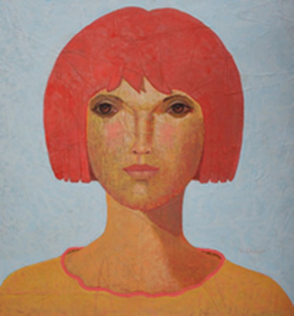 HEINZ RABBOW, LADY WITH RED HAIR