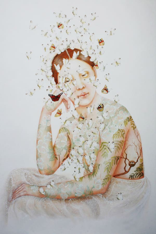 CORINNE BOUREAU, LUMIÈRE PAPILLON