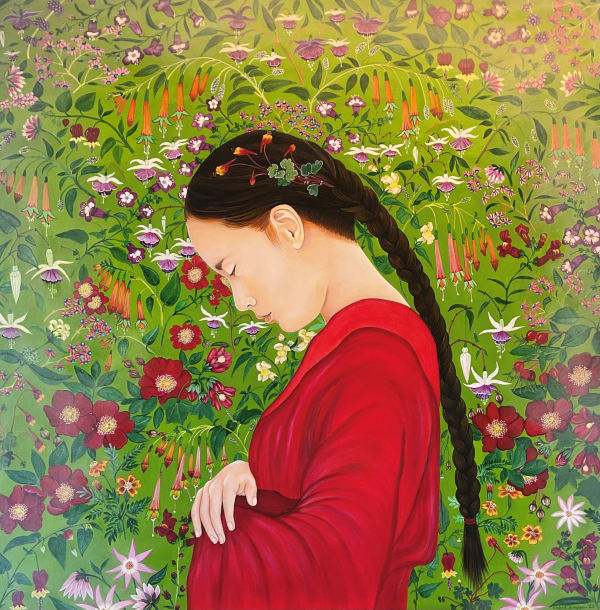 CORINNE BOUREAU, ROUGE CAMÉLIA , 2024