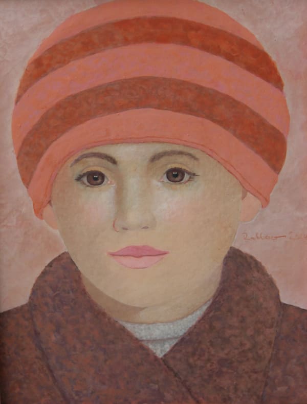 HEINZ RABBOW, YOUNG WOMAN WITH WARM HAT