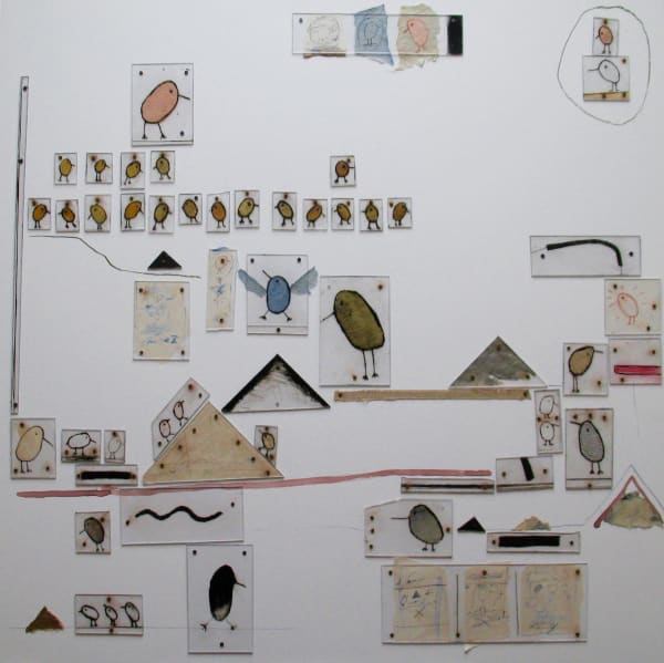 MICHEL FLAMME, BIRDS AND PYRAMIDS