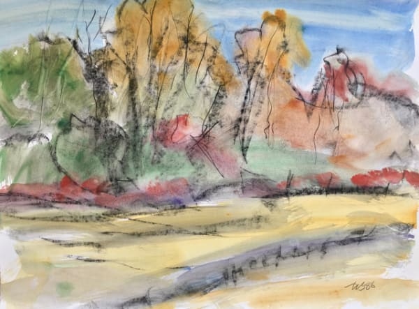 Freeman W. Butts, Untitled Landscape (#11), 1986