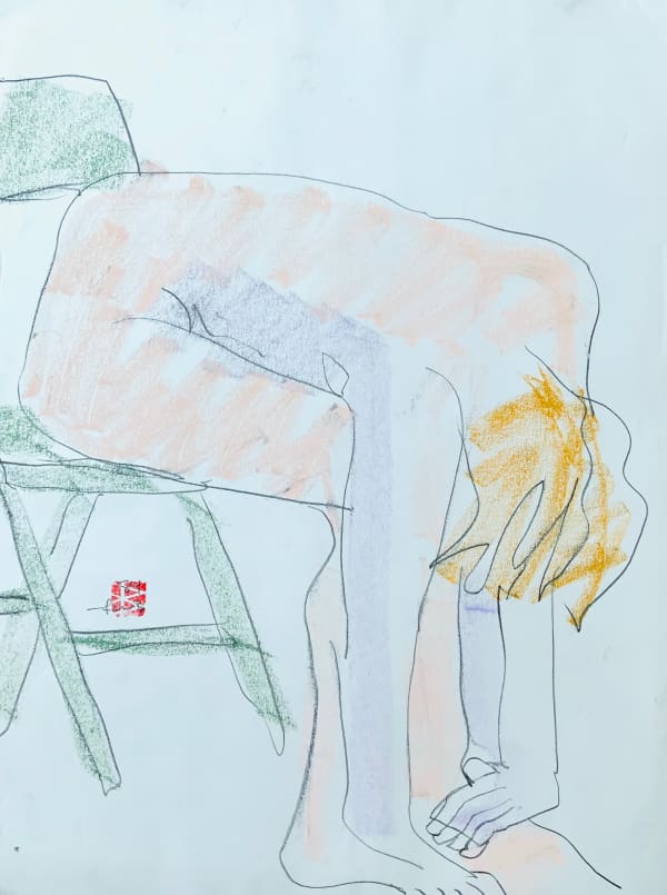 Freeman W. Butts, Back Stretch, 1984