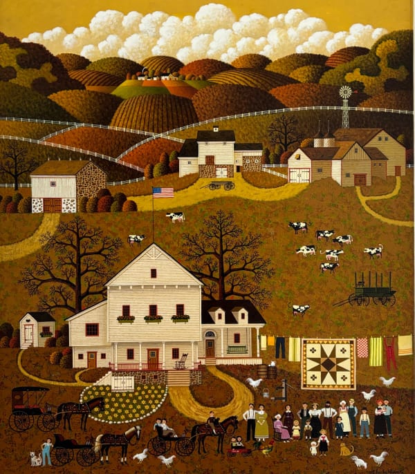 Charles Wysocki, Bucks County