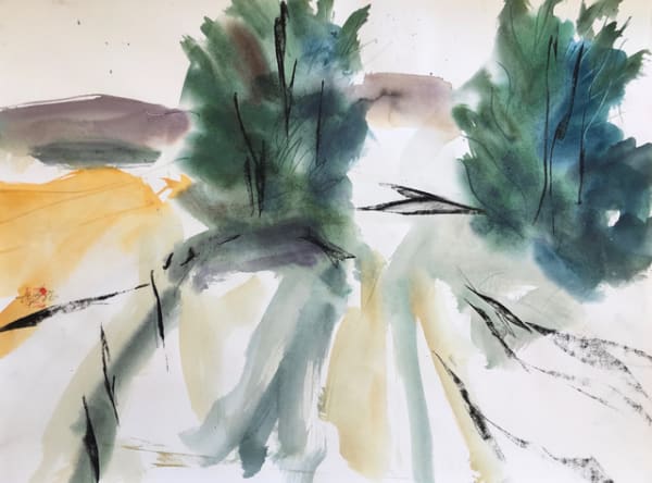 Freeman W. Butts, Untitled Landscape (#2), 1986