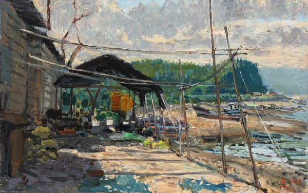 김호걸 KIM, Ho Geol, 주문진 어촌마을 Fishing Village in Jumunjin, 2003
