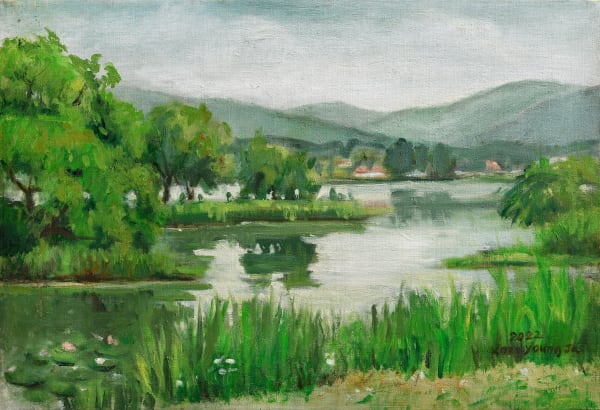 공영자 Kong, Young Ja, 물의 정원, 2022