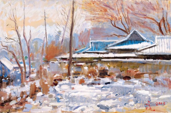 김호걸 KIM, Ho Geol, 설경 Snowscape, 2004