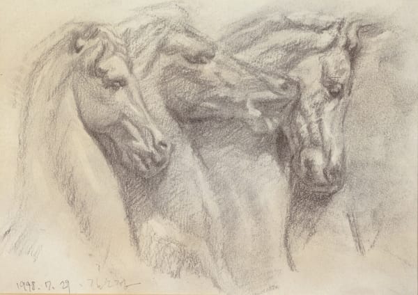 김소정 KIM, So Jeong, 말 부조 스케치, 1998