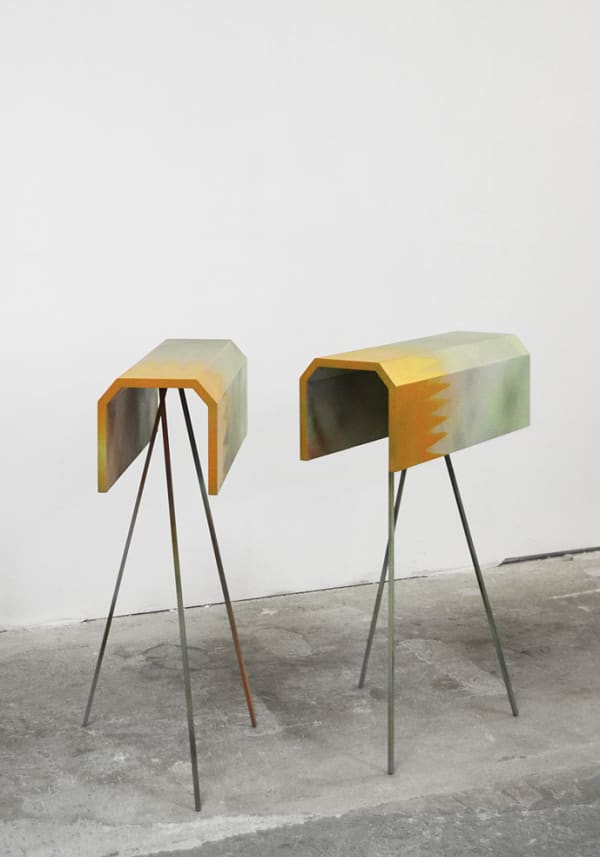 Gloria Zein, Zeit (w/r), 2017