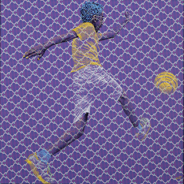 Evans Mbugua, EYE ON THE BALL, 2018