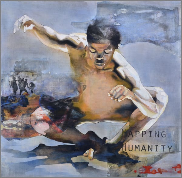 Bruce Clarke, MAPPING HUMANITY , 2018