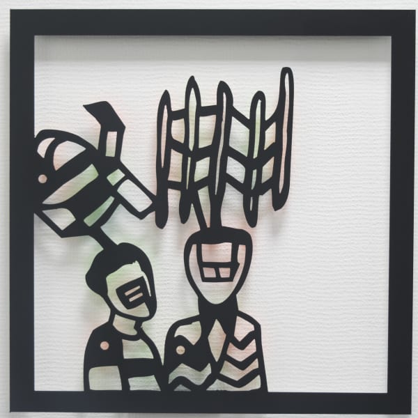 Toyin Loye, PORTRAIT III, 2016