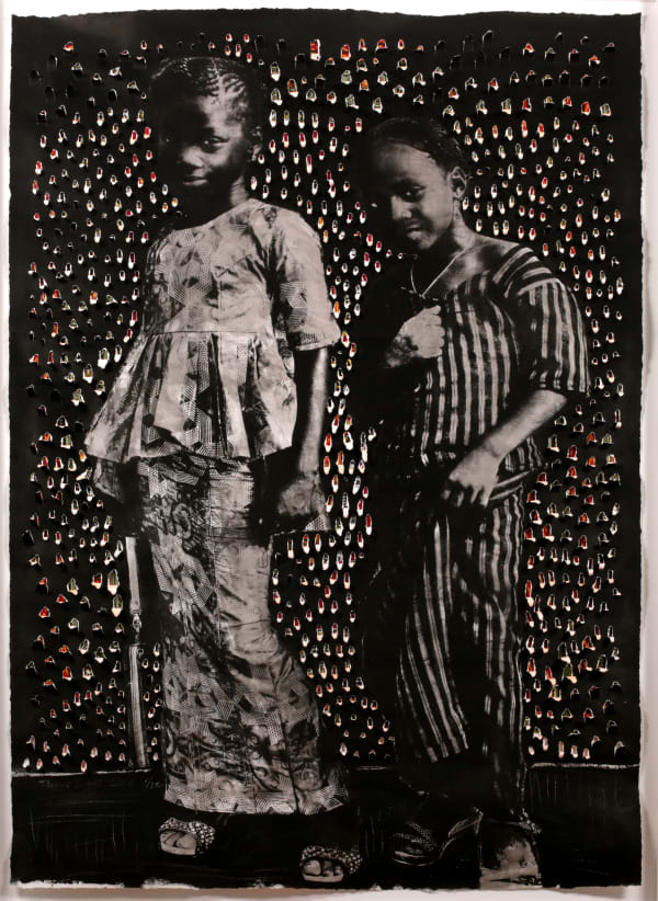 Toyin Loye, Little Sisters, 2019