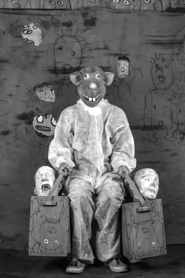Roger Ballen, BAGGED, 2017