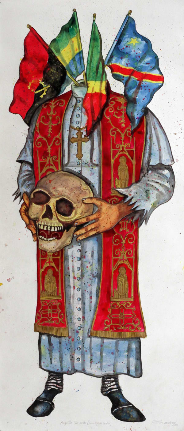 Steve Bandoma, ANGUILLE SOUS ROCHE #4, 2022