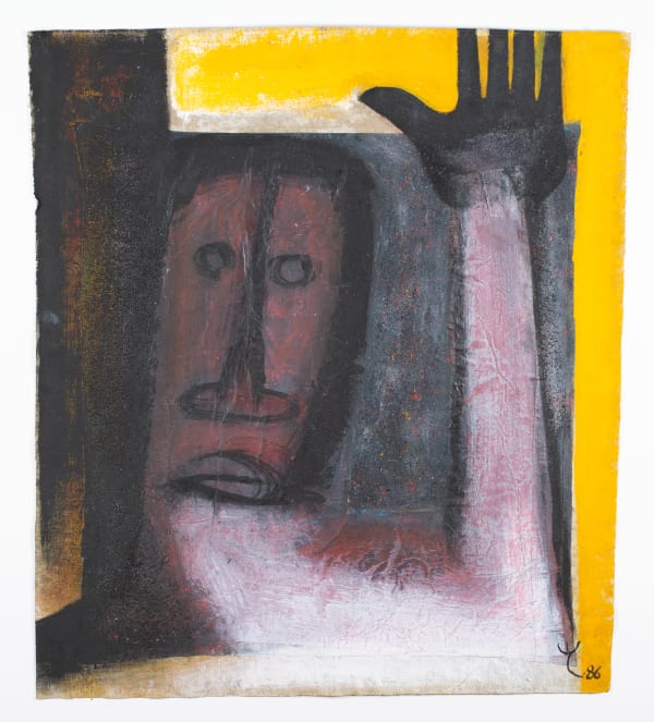 EL Loko, FIGUR MIT GEHOBENER HAND, 1986