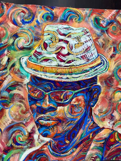 Gary Stephens, THE WHITE SPIRAL HAT, 2012