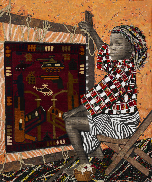 Marion Boehm, War Rug, 2018