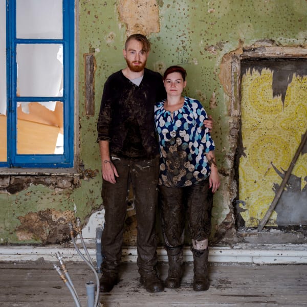 Gideon Mendel, Christoph Krümmel and Ramona Maintz, 2021