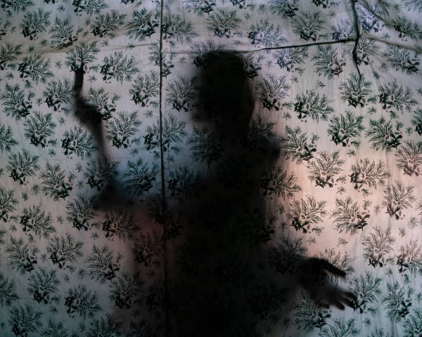 Johanna-Maria Fritz, shadow portrait of Atifa, 2021