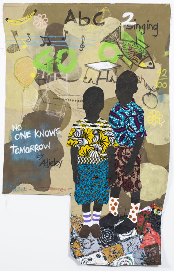 Raphael Adjetey Mayne, WALL FRONT II, 2019