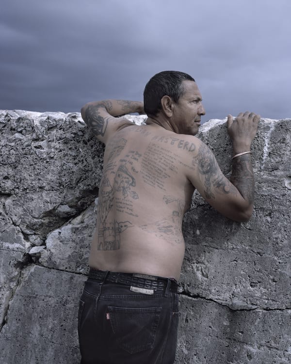 Gordon Clark, (TATTOO ON ERNIE’S BACK), 2015