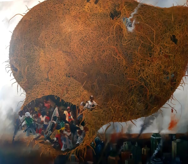 Kufa Makwavarara, Hiding Nest, 2020